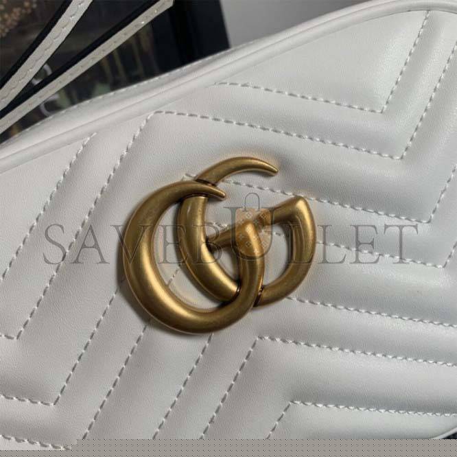G*u*i marmont small matelasse shoulder bag 447632   (24*13*7cm)